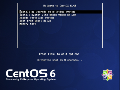CentOS6.4インストーラ